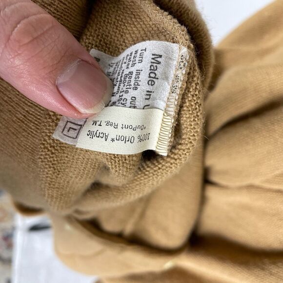 Vintage Christian Dior Logo Monogram Knit Cardigan Sweater - Women’s L - Picture 6 of 7